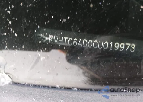 2012 Hyundai Veloster Base W/Gray from USA, damaged, VIN KMHTC6AD0CU019973